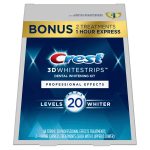 מארז 44 סטריפים להלבנת השיניים Crest 3D White Professional Effects בריסוק מחיר!