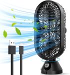 מאוורר שולחן USB בגודל 11" במחיר מעולה!