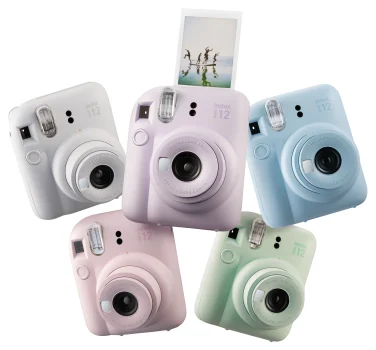 מצלמת אינסטנט Fujifilm instax Mini 12 בריסוק מחיר!