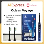 מברשת השיניים האולטרסונית החדשה Oclean Voyage במחיר השקה שווה!