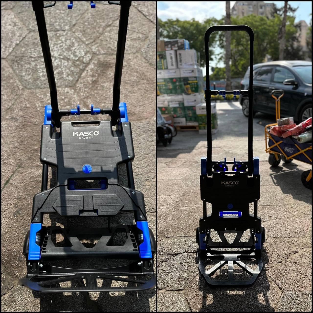 עגלת שירות מתקפלת 2 מצבים ב-1 פלטפורמה ועגלת משא KASCO בדיל שווה! 634047b3-1d92-4f51-81aa-53cc503f4c60