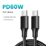 כבלים איכותיים 60W מבית Ugreen כולל משלוח ממחסן ישראל!