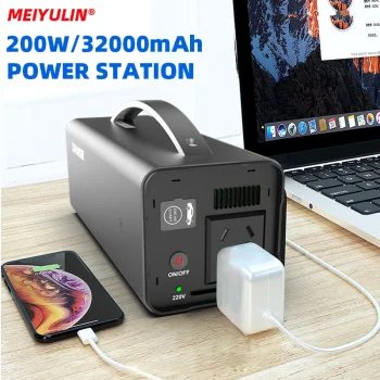תחנת כח ניידת קומפקטית MEIYULIN XM02A 200W מתחת לרף המס!