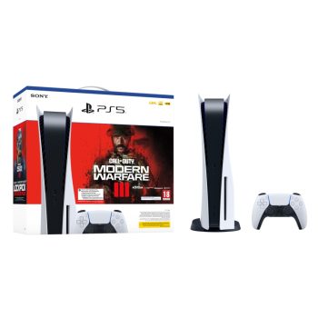 קונסולת משחק סוני פלייסטיישן 5 כולל משחק Sony Call of Duty Modern Warfare III – אחריות יבואן רשמי