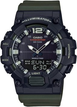 שעון יד קוורץ עמיד קסיו Casio HDC-700-1AV במחיר שווה