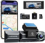מצלמת רכב משולשת AZDOME M550 במחיר טירוף!