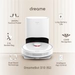 ‏שואב אבק רובוטי ‏שוטף Dreame DREAMEBOT D10 PLUS