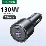 מטען מצת לרכב מפלצתי משובח Ugreen 130W