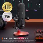 מיקרופון גיימינג עם תאורת RGB Lightsync וחיבור USB למחשב SteelSeries Alias החדש במחיר הזול בעולם!
