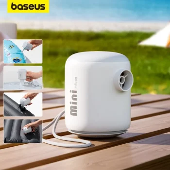 משאבה קומפקטית אלחוטית בסוס Baseus PocketGo במחיר אדיר!