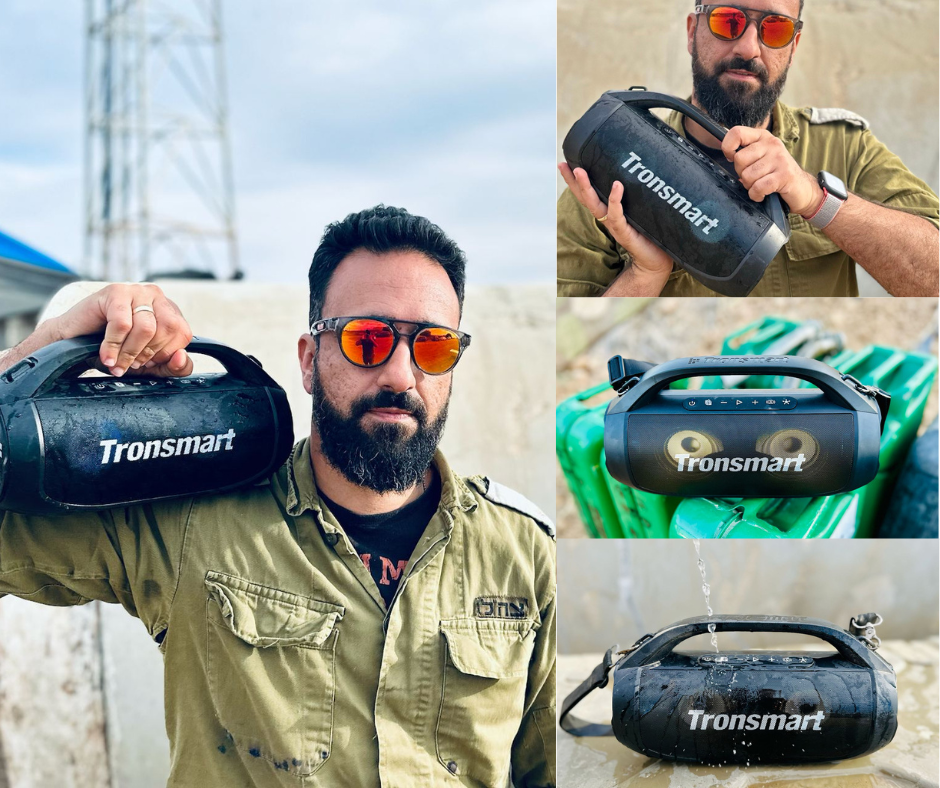 רמקול בלוטות' נייד Tronsmart Bang SE - עמיד חזק ומשתלם! Tronsmart Bang SE
