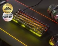 מקלדת גיימינג מכאנית SteelSeries Apex Pro Mini במחיר של פעם באף פעם!