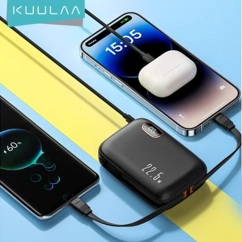 מטען נייד KUULAA 10000mAh 22.5W בדיל פסיכי!