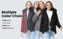 מעיל לנשים MODFUL עם בטנת פליז וקפוצ'ון פרוותי במחיר בדיחה ומשלוח חינמי!!
