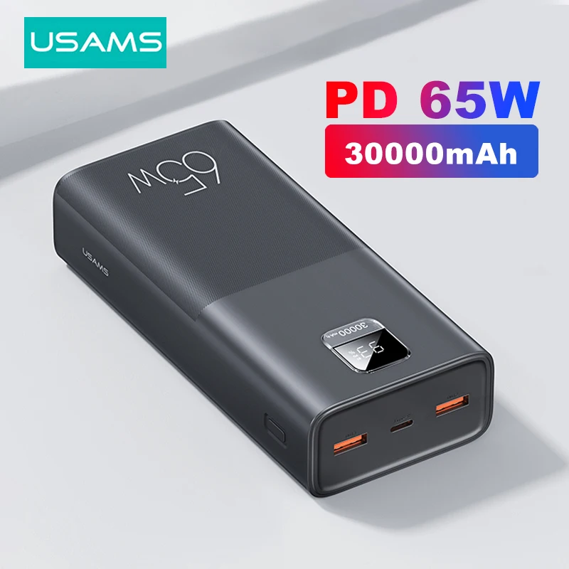 USAMS-65W-Power-Bank-30000mAh-PD-Quick-Charge-SCP-FCP-Powerbank-Portable-External-Battery-Charger-For.jpg_960x960