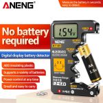 מוצר חובה בכל בית – בודק הסוללות החדש Aneng BT189 במחיר מתנה!
