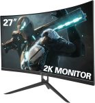 מסך גיימינג CRUA קמור 27" 144Hz ברזולוציית 2K במחיר מדהים!
