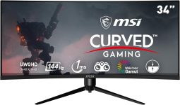 מוניטור גיימינג קעור MSI Optix MAG342CQR 1500R במחיר כסאח!