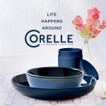סט כלי אוכל 16 חלקים מסדרת האבן של קורל Corelle Stoneware
