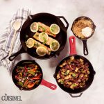 סט 4 מחבתות מברזל יצוק Cuisinel במחיר מדהים ומשלוח חינם מאמזון!