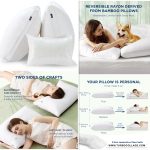 זוג כריות נושמות כביסות Bedsure עם מילוי נוסף בכפל קופונים!