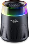 מטהר / מסנן אוויר MSB5 קומפקטי כולל תאורת RGB ומסך לד במחיר הזייה!