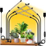  זוג תאורות LED לגידול צמחים מבית FRGROW בחצי מחיר!