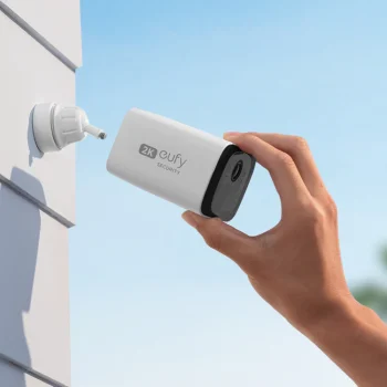 מצלמת אבטחה חיצונית אלחוטית לחלוטין eufy Security C210 במחיר טירוף!