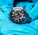 שעון ספורט קוורץ לגברים Casio EDIFICE EFV620D-1A2V עם רצועת פלדת אל-חלד במחיר מדהים!