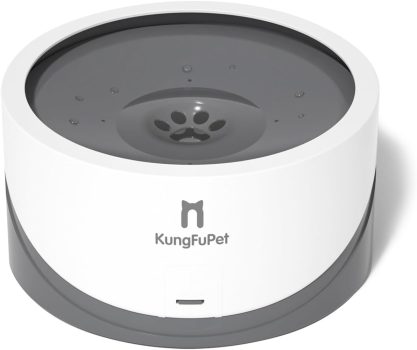 קערת מים לכלב 1.5 ליטר ללא נזילות KUNGFUPET במחיר שווה!