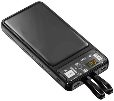 סוללת גיבוי 22.5W Dx-159 בנפח 10000mAh עם צג דיגיטלי מבית Power