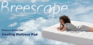 טופר/  רפידת מזרן מקררת Bedsure Breescape במחיר מדהים ומשלוח חינמי!