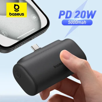 גלולת הרגעה לסוללה המתאימה לכל כיס! Baseus Mini Power Bank 20W