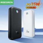 מטען נייד Rocoren 35W PD 20000mAh במחיר שווה!