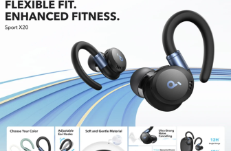אוזניות ספורט Soundcore Sport X20 by Anker במחיר שווה!