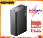 מטען נייד Essager PD 65W Power Bank בנפח של 20א’ מיליאמפר במחיר שווה!