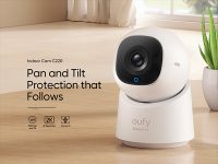 חיסול מלאי! מצלמת אבטחה ביתית Eufy Security Indoor Cam C220 – 2K, סיבוב 360°, וזיהוי חכם