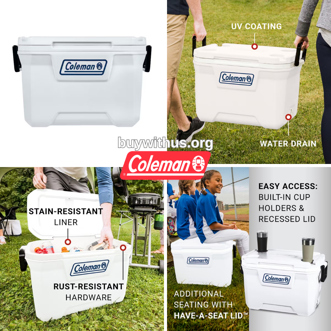 צידנית קשיחה קולמן 49 ליטר coleman - marine בדיל עקיצה מטורף! צידנית קשיחה 49 ליטר coleman - marine