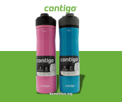 הכי מבוקש, במחיר אש! זוג בקבוקי מים Contigo Cortland תרמיים בנפח 710 מ"ל
