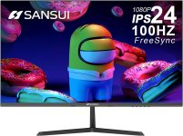 מסך מחשב מבית Sansui בגודל 24 אינטש מתחת לרף המס!