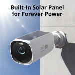 מצלמת האבטחה הסולארית eufy security S330 4K החדשה!