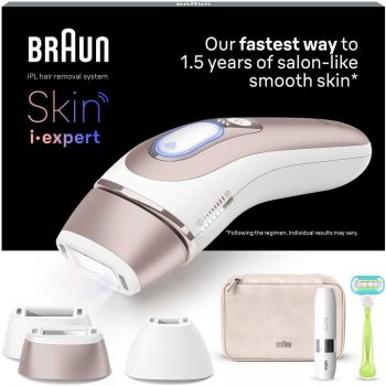 מכשיר להסרת שיער Braun IPL PL7249 לנשים וגברים כולל 3 ראשים במחיר הזול אי פעם!