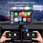 הפתרון כשאין מולטימדיה ברכב! מסך 7″ הכולל CarPlay ו Android Auto אלחוטיים בדיל עקיצה מאליאקספרס!