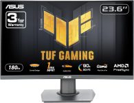 מסך מוניטור גיימינג קעור ASUS TUF Gaming “24 VG24VQER במחיר מדהים!