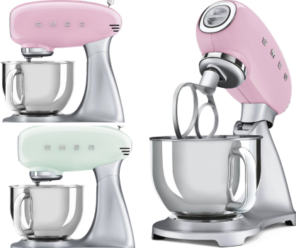 מיקסר יוקרתי ומעוצב דגם SMF02 מבית Smeg סמג בפחות מחצי מחיר!