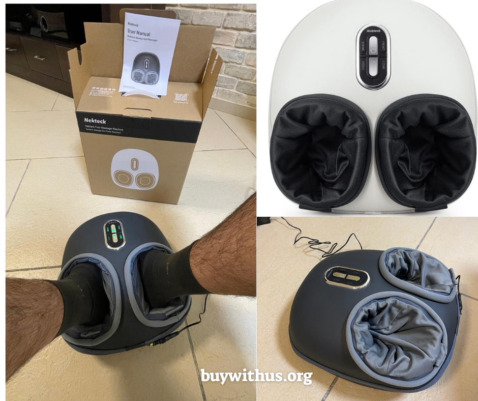 אל תשלמו בארץ פי 4! מכשיר עיסוי שיאצו לרגליים כולל חימום Nekteck בדיל טירוף! אל תשלמו בארץ פי 4! מכשיר עיסוי שיאצו לרגליים כולל חימום Nekteck בדיל טירוף!