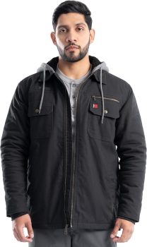 ג׳קט מפלצתי מחמם Wrangler עם כובע ובטנת בד שארפה בשליש מחיר!