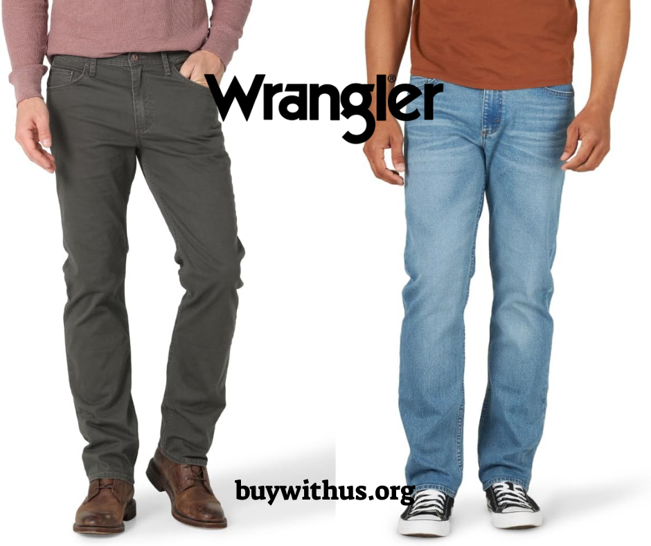 ג'ינס רנגלר Wrangler Authentics לגברים סלים פיט רגל ישרה במחיר מטורף! ג'ינס רנגלר Wrangler Authentics לגברים סלים פיט רגל ישרה במחיר מטורף!