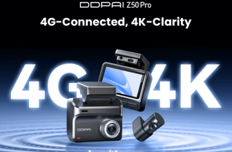 מצלמת הרכב הכפולה הכי מבוקשת DDPAI Z50 Pro במחיר מטורף פטור ממס!!