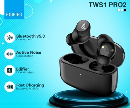 פרימיום במחיר בדיחה! אוזניות אדיפייר Edifier TWS1 Pro 2 עם ביטול רעשים חכם וסאונד פרימיום